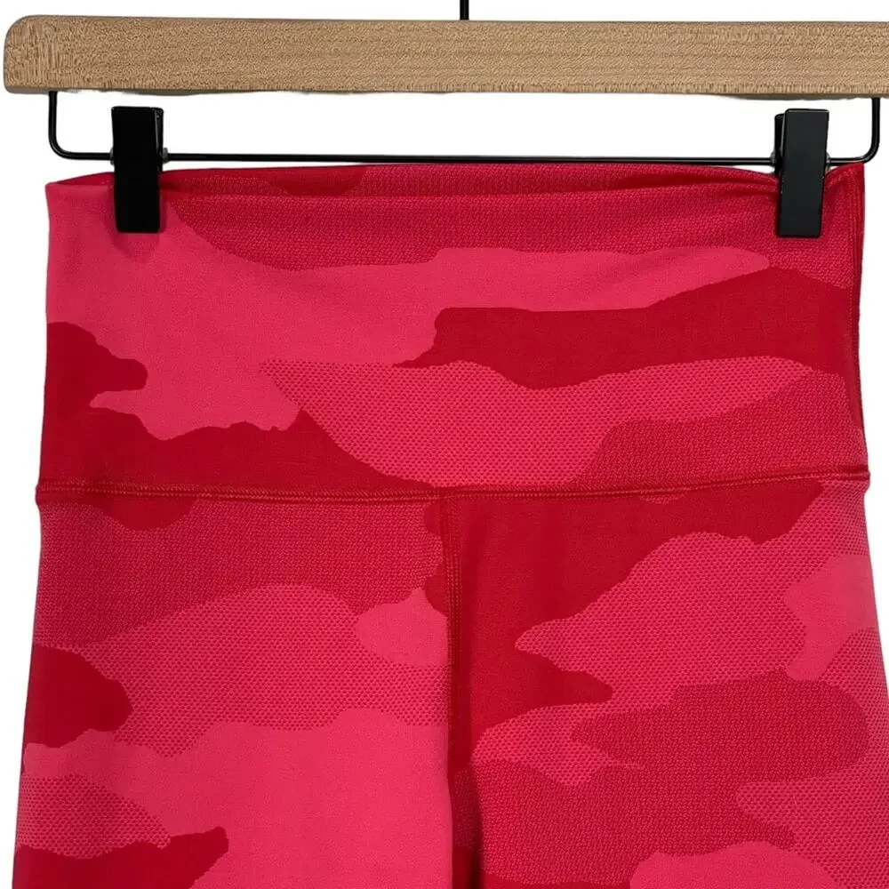 Aerie OFFLINE Red Camo High Waisted 7/8 Leggings Size Medium